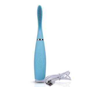 AZDENT Hot Silicone Rechargeable Sonic Electric Toothbrush - azdentz