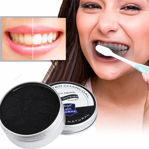 Teeth Whitening Powder Activated Organic Charcoal - azdentz