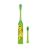 AZDENT Hot Double-sided Children Electric Toothbrush Cartoon Pattern Teeth Tooth Brush Heads For Kids with 2pcs Replacement Head - azdentz