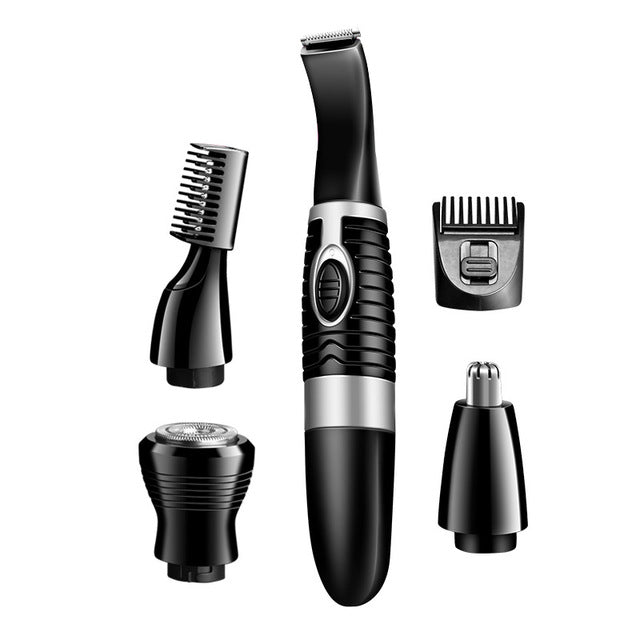 4 In1 grooming kit nose hair trimmer eyebrow beard trimer for men - azdentz