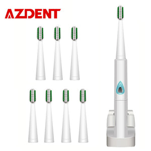 AZDENT 8pcs Heads Sonic Electric Toothbrush - azdentz