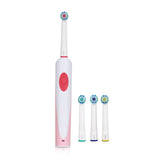 AZDENT New Rotating Electric Toothbrush Rechargeable Charging with 4pcs Heads Rotary - azdentz