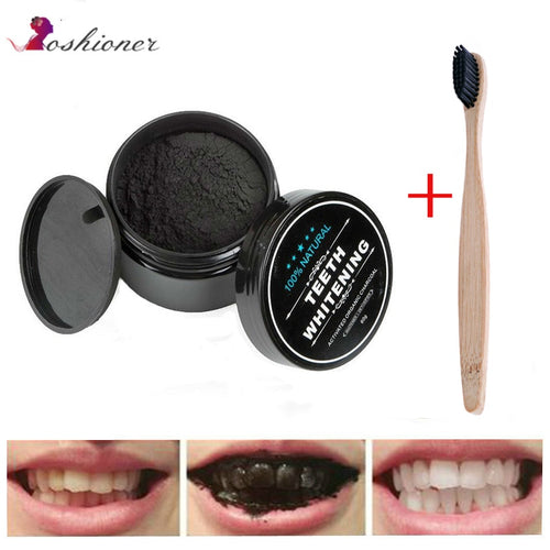 Natural Activated Charcoal Teeth Whitener Powder - azdentz