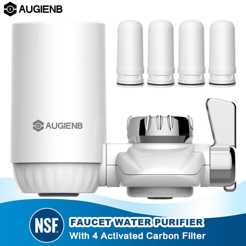 Kitchen Tap Faucet Water Filter Purifier - Activated Carbon Washable Ceramic Percolator - azdentz