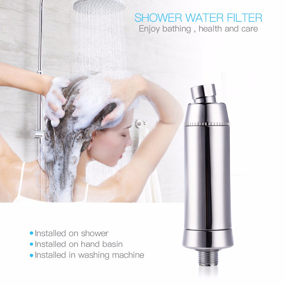 Activated Carbon Shower Filter Bathroom Water Purifier - azdentz