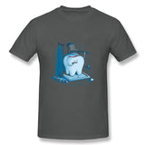 t shirt Men Dental Hygiene Tooth Healthy  tshirt - azdentz