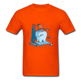 t shirt Men Dental Hygiene Tooth Healthy  tshirt - azdentz